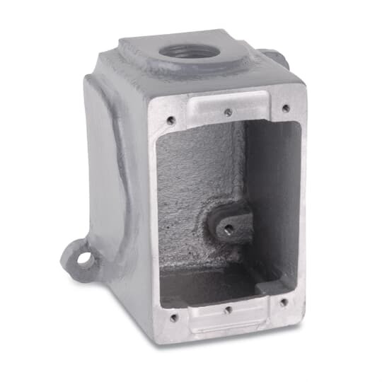 Single Gang FD Aluminum Conduit Box For Surface Mounting