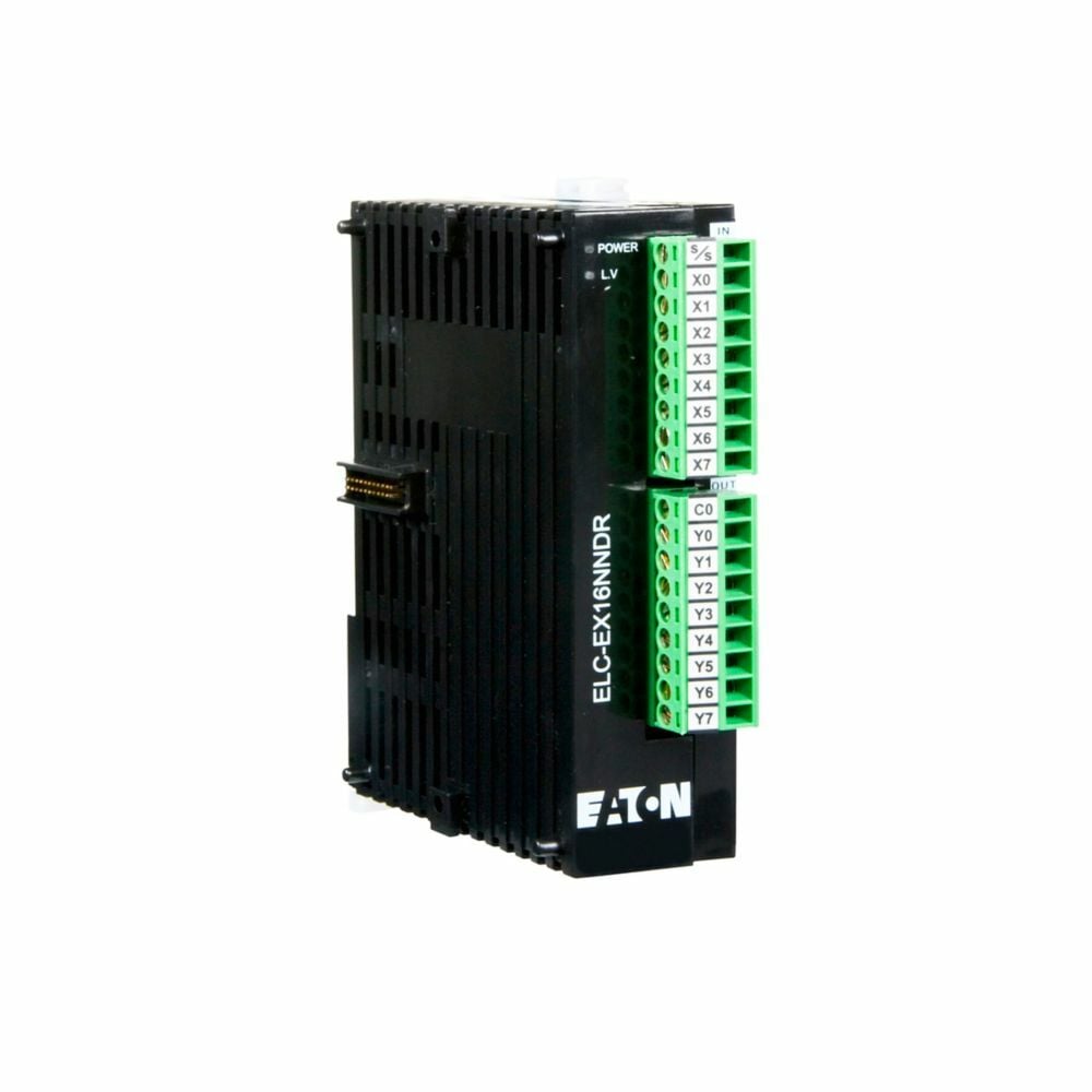 ELC Series Programmable Logic Controllers, ELC digital exp mod, 16 I/O, 8 input dc, 8 output relay