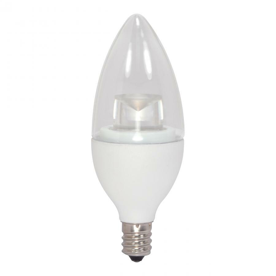 Candle LED Light, Designation: 4.5W B11 Torpedo LED - Cabndelabra Base - 2700K - 230V