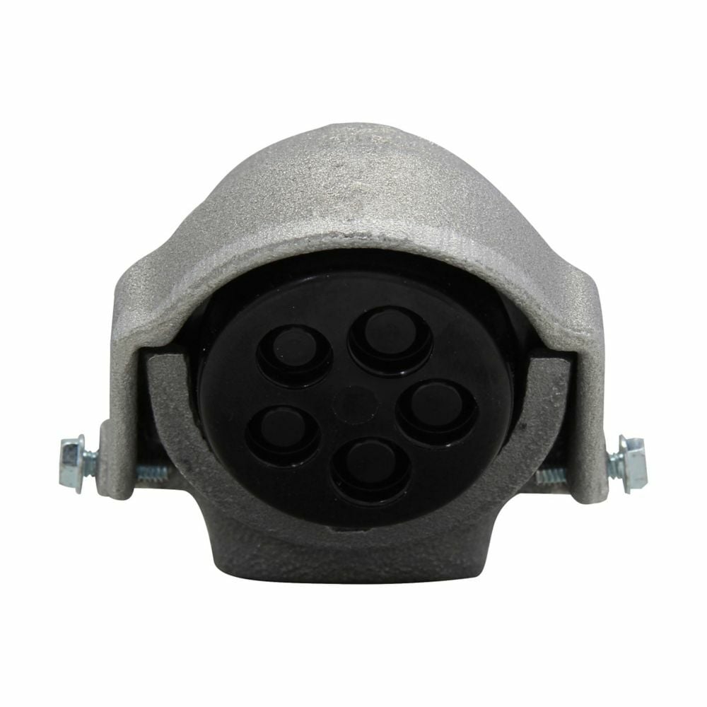 Eaton Crouse-Hinds series F series service entrance head replacement cover, Copper-free aluminum, 7-13/16" x 3-11/16"