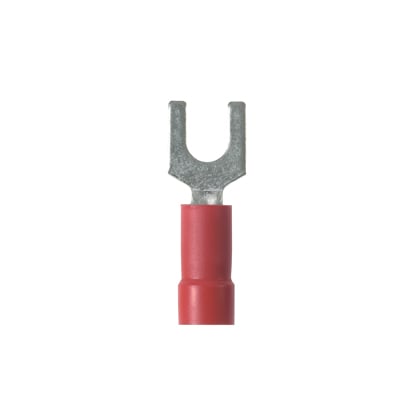 Fork Terminal, narrow tongue, vinyl insu