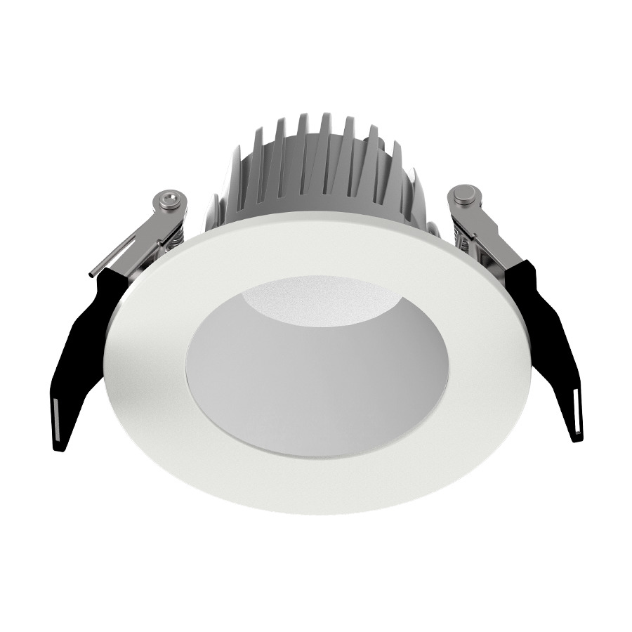 Recessed Downlights 515/620/716 Lumens Commercial 8W 8 Inches Round 8/10/11 90CRI Adjustable 3000/3500/4000/5000K 120V-277V Matte