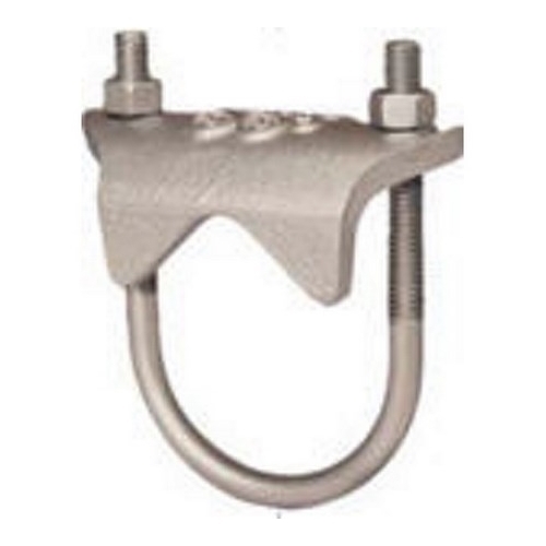 4" Right Angle type conduit clamp for Rigid, IMC and EMT conduit.