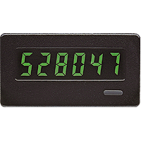 CUB4 6-Digit Counter with Yellow/Green Backlighting