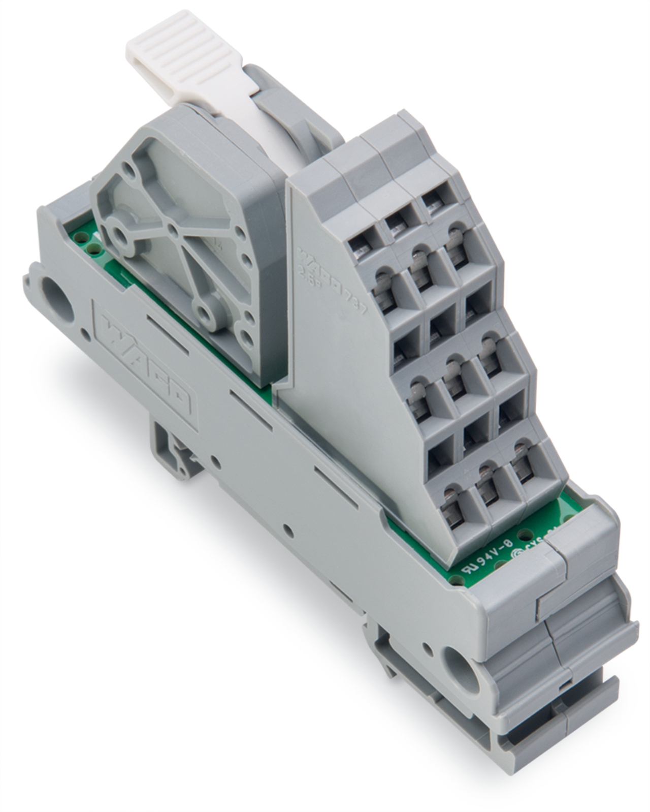 Potential distribution module; 1 potential; with 1 input clamping point; Conductor cross-section up to 16 mm; with lever; with 9 output clamping points; Conductor cross-section up to 2.5 mm