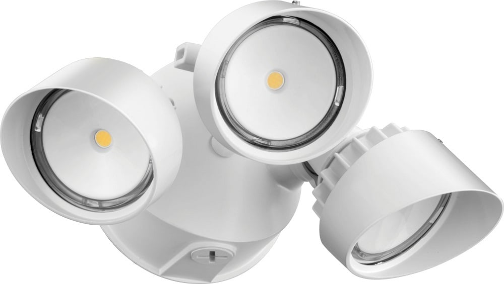LED motion security floodlight, 40K color temperature, 120V, White, SKU - 232VWR