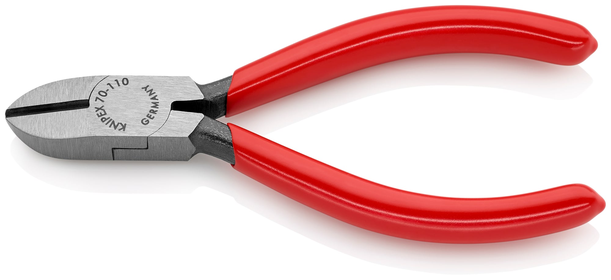 Diagonal Cutters, 4 1/4 in., Plastic Coating