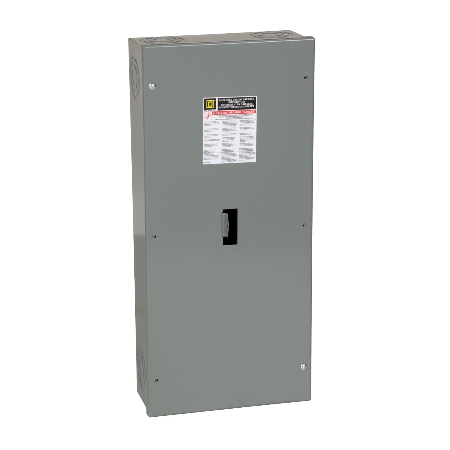 H150S PowerPacT H Circuit Breaker Enclosure, 15/150 Amp, 2 pole, Surface Mount, Nema 1