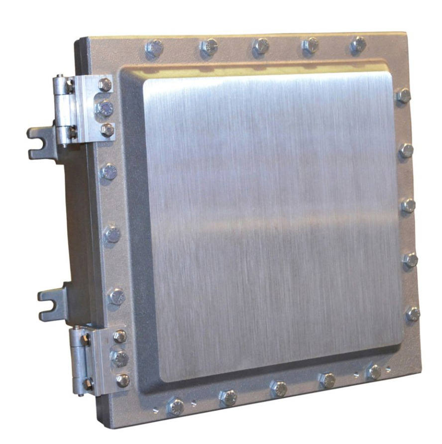 ECP181808 Explosionproof Enclosure, 22-7/8 in W x 12-7/16 in D, NEMA 3/3R/4/7/7B/7C/7D/9E/9F/9G NEMA Rating, Copper-Free Aluminum
