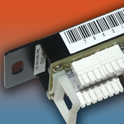 EZL Wire Marker Label for flat applications, White Permanent Polyester, 3/4 inch, 18 feet length