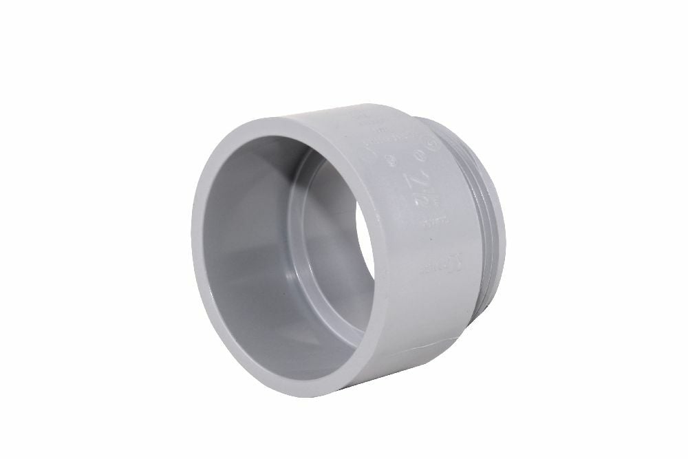 TA25 2 1/2" PVC TERMINAL ADPT KRALOY