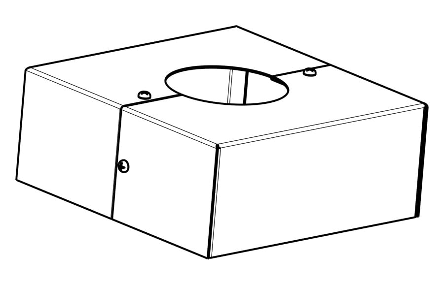 Poles Round Pole Base Cover 5 Inches