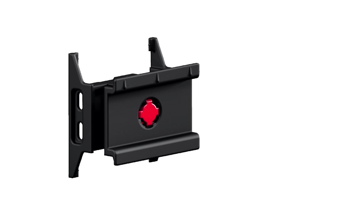 RX height-adjustable support rail, W: 45 mm