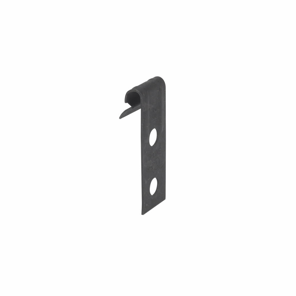Eaton B-Line series all threaded rod and drop wire supports, Hangers, Flange, 1" Height, 1" Length, 1" Width, 0.022lbs, Vertical flange hangers, .06" Min mount size, .16" Max mount size, 160 lbs load capacity