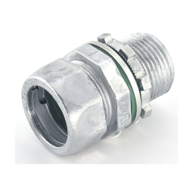 3/4" Raintight Compression Connector with Extra Long Threads