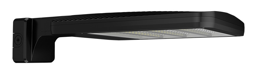 ALED 78-90W TYPE IV AMBER WALL MOUNT BLACK