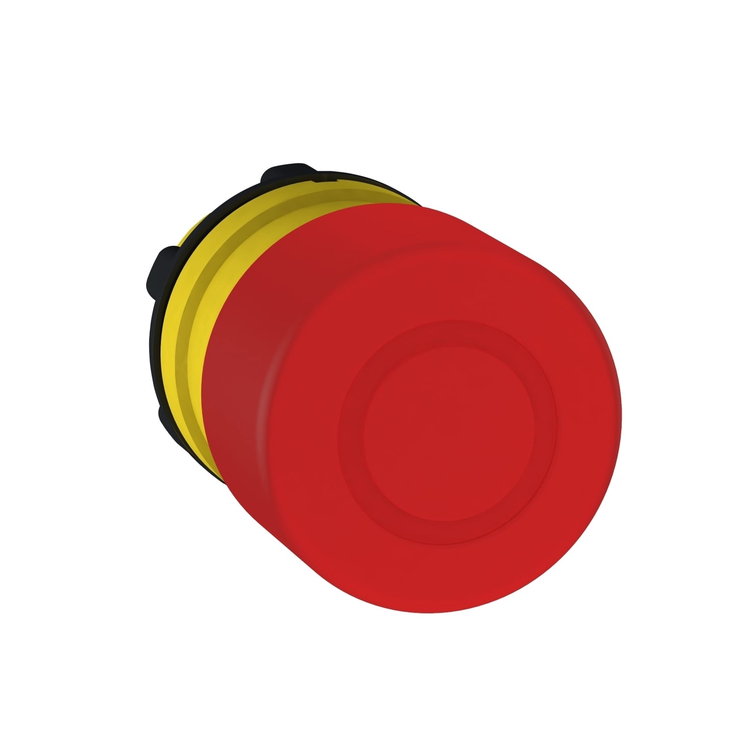 Emergency stop head switching off, Harmony XB5, plastic, red, mushroom 30mm, 22mm, trigger latching push pull