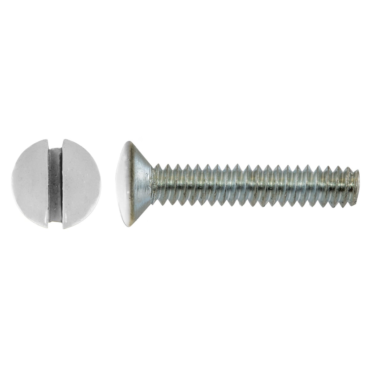 Wallplates, Replacement Screws, 1" Length, White, 100 Pack