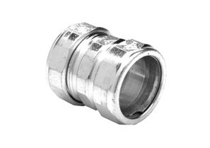 Coupling, compression, steel, 3/4"
