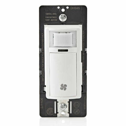 DHS05-1LW DHS05 1-Pole, No Neutral Switch, 120 V AC, White