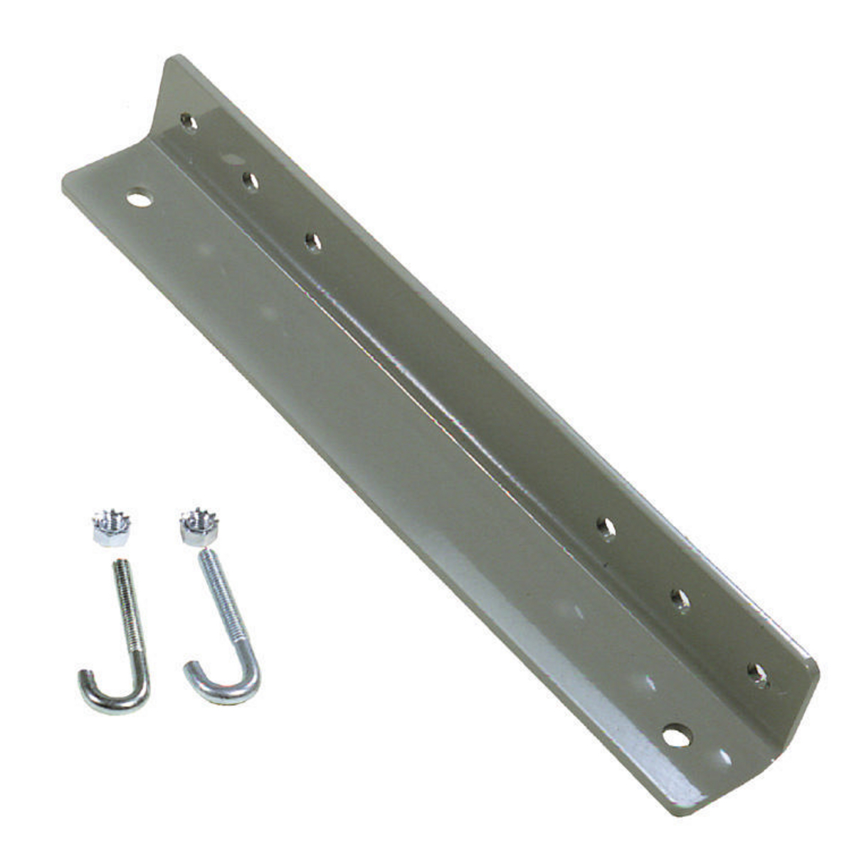 Cable Management, Wall Support Bracket, Angled, 24", Gray