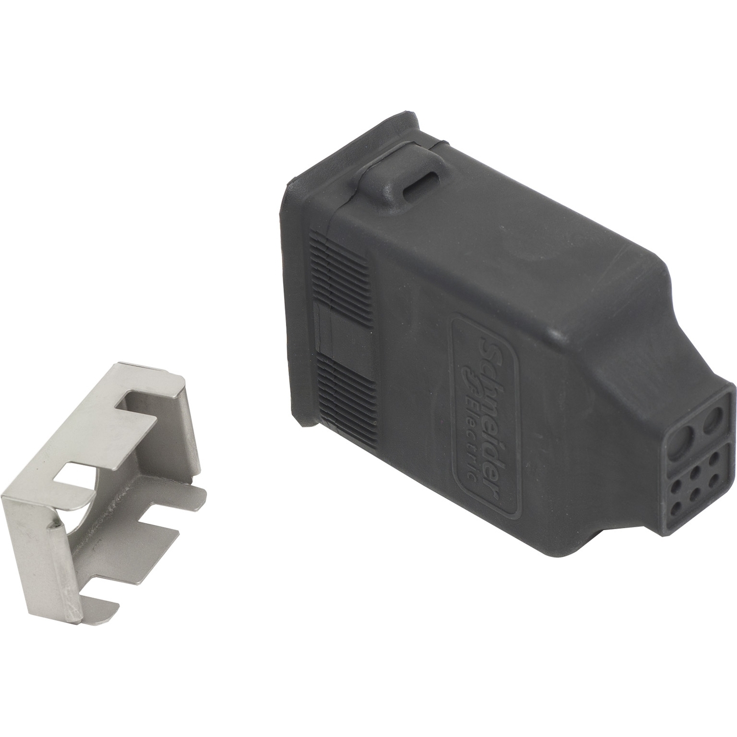 Protective boot, Harmony XB4, for contact blocks, plastic, black