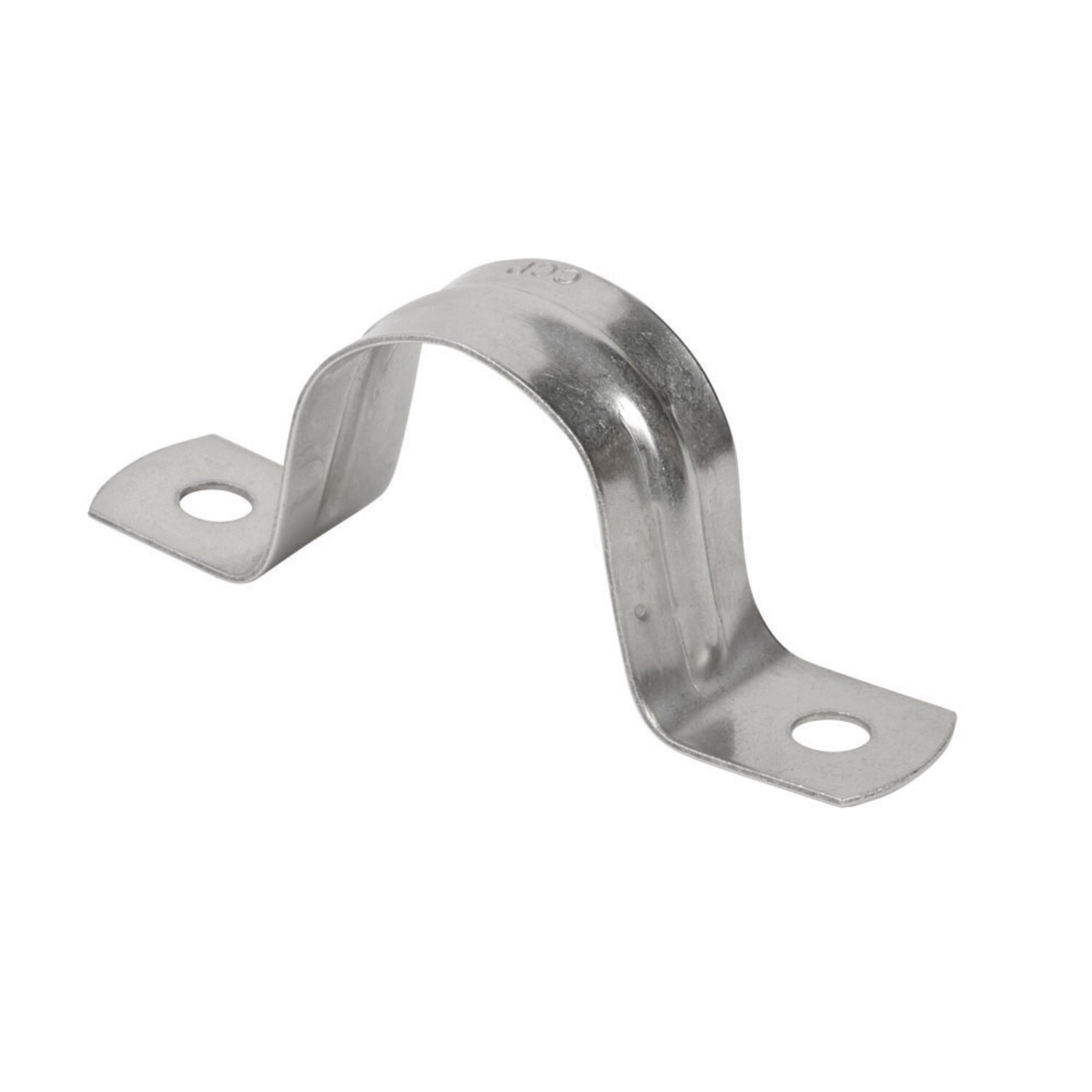 S615002S00 2-Hole Conduit Strap, 1-1/2 in, For Use With Rigid Conduits, 316 Stainless Steel