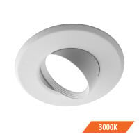 DEB56 Series 5/6 in. Adjustable LED Eyeball Retrofit Downlight Kit in 3000K
