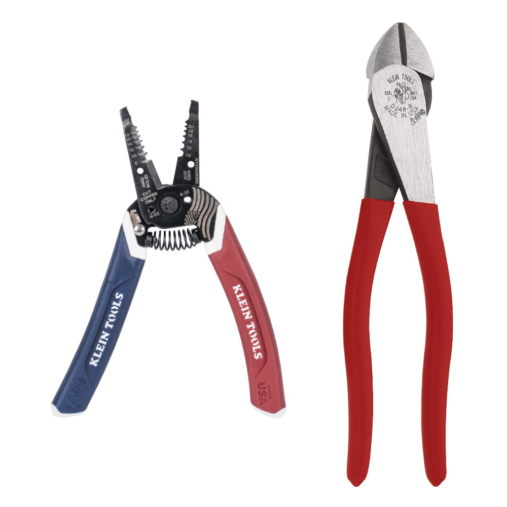 American Legacy Diagonal Plier and Klein-Kurve Wire Stripper / Cutter