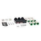 Circuit breaker accessory, PowerPacT L, lug kit, compression, 600A, 3P, aluminum at 620A