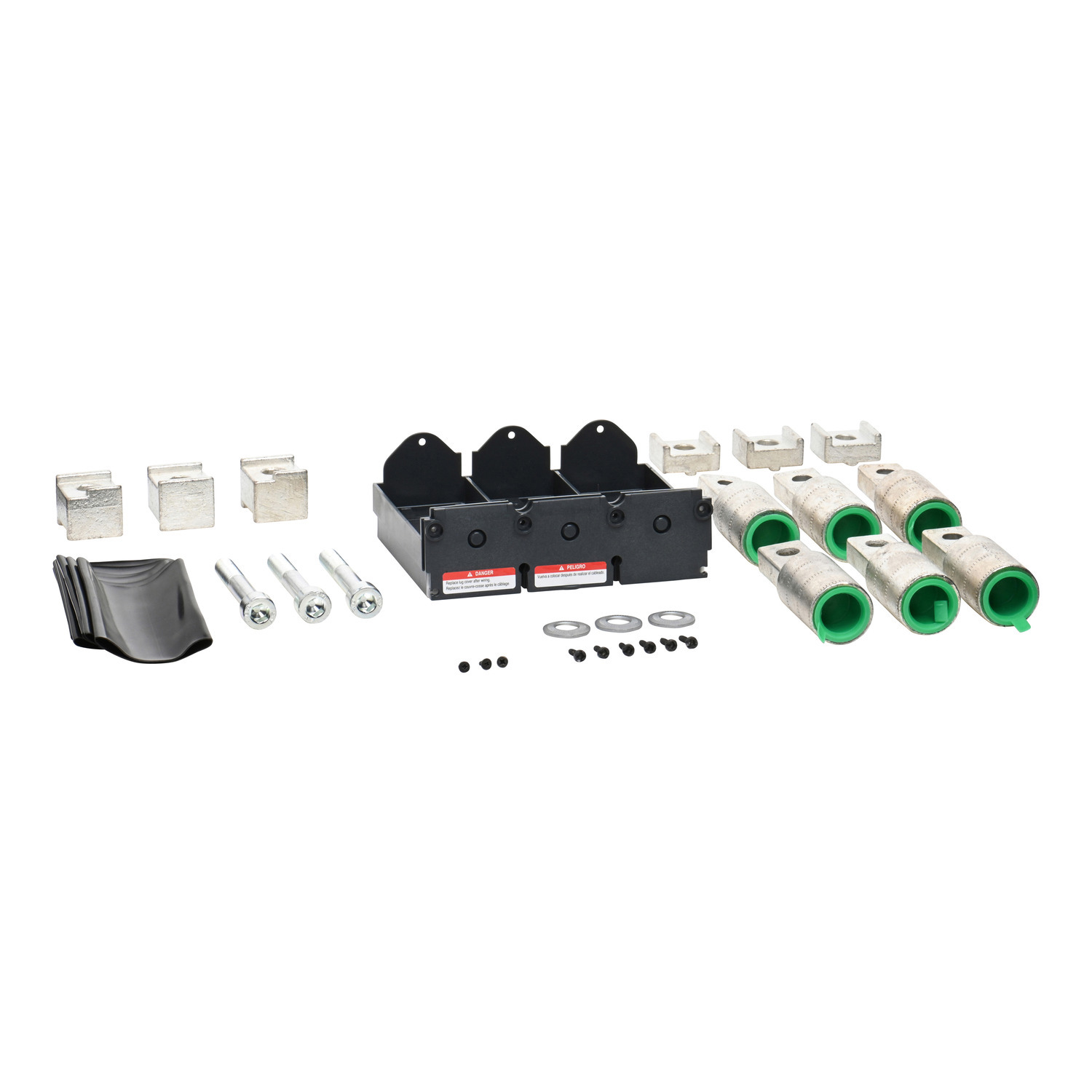 Circuit breaker accessory, PowerPacT L, lug kit, compression, 600A, 3 pole, aluminum at 620A