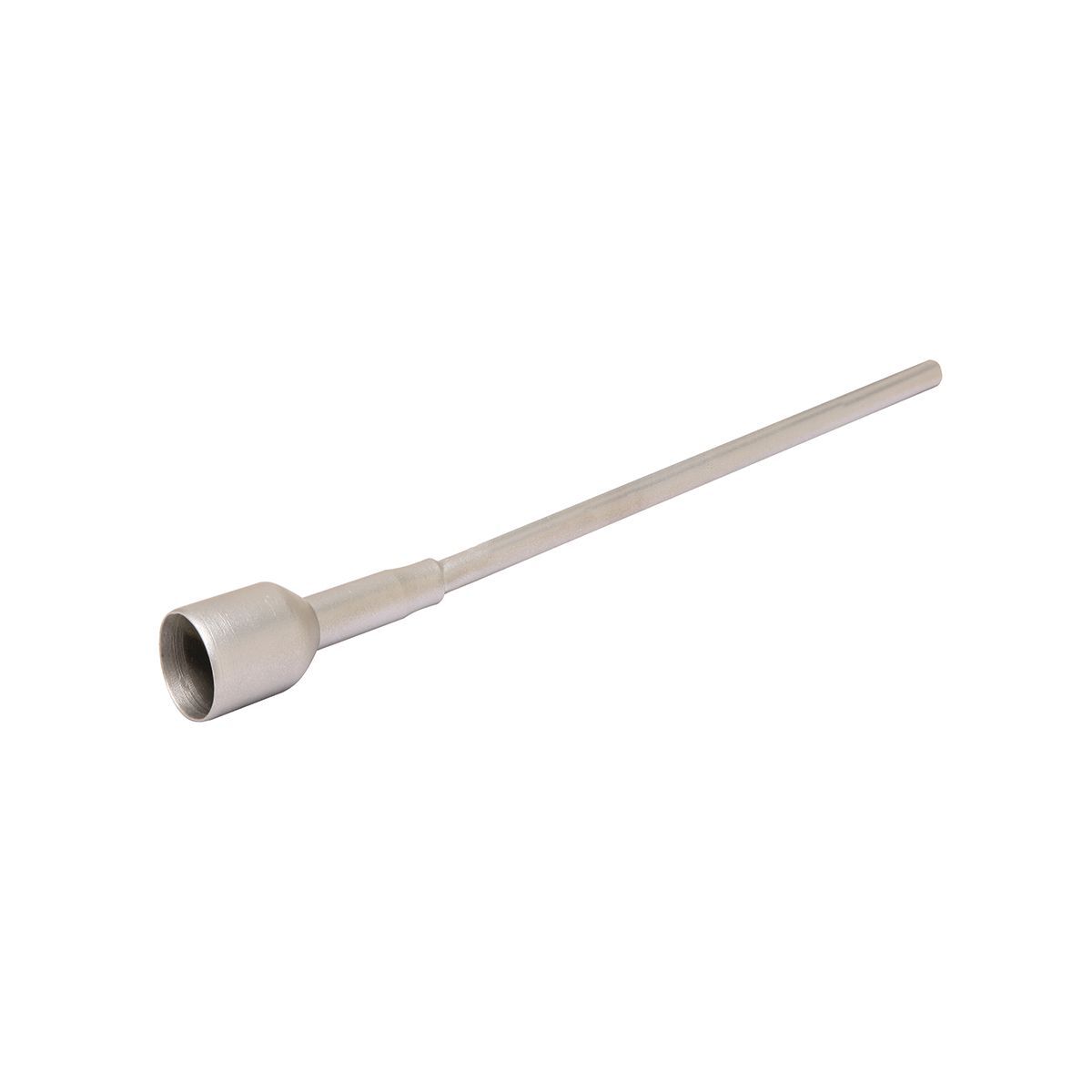 Oil and water-tight terminal with shrouded, tin-plated,CU barrel and brazed plug Used for terminating insulated CU conductor at cutout or transformer,12.25 IN L.