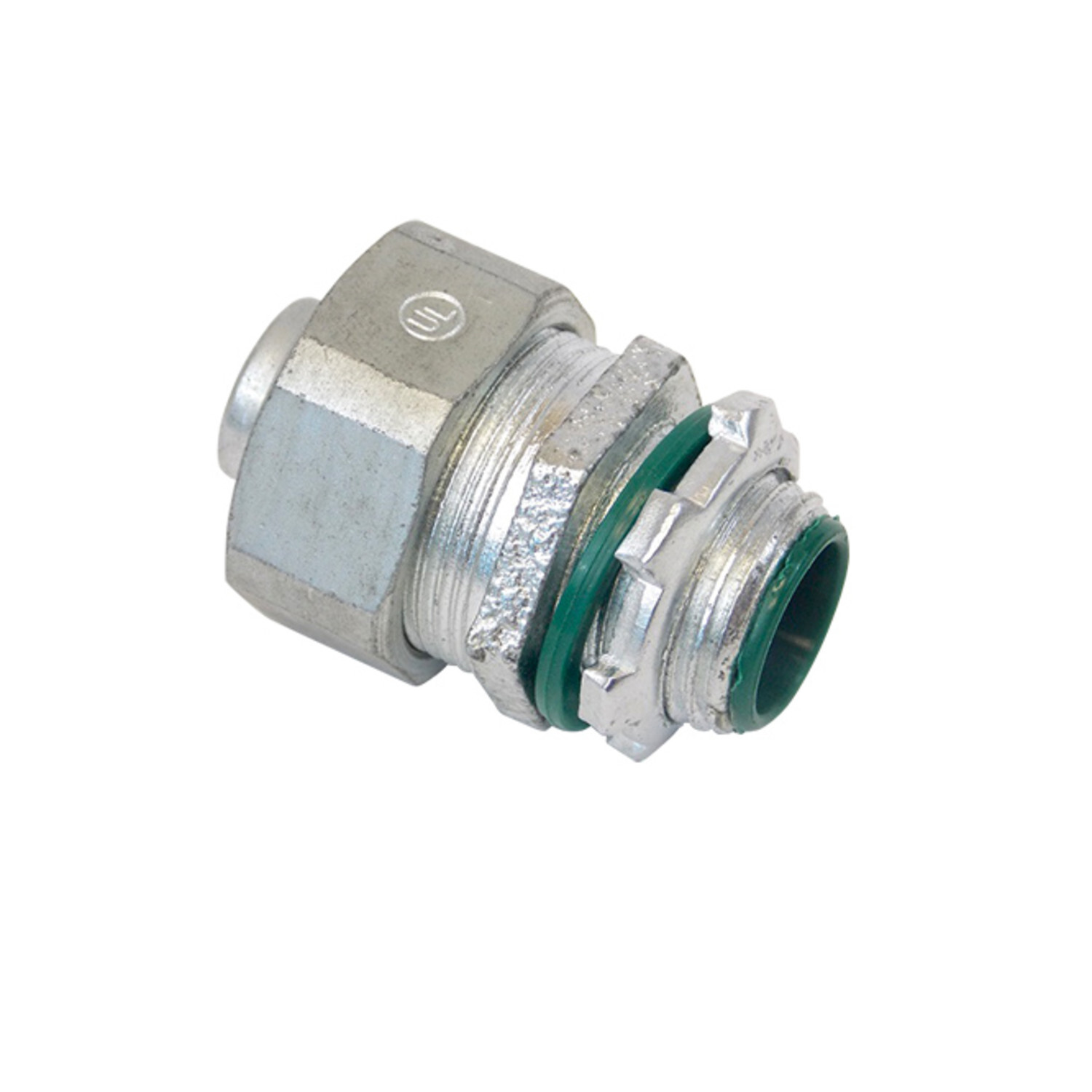 3-1/2" Liquidtight Connector - Straight - Insulated Throat