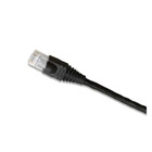 GigaMax 5e Standard Patch Cord, Cat 5e, 15-foot, Black