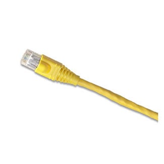 GigaMax 5E Standard Patch Cord, Cat 5E, 20 Feet Length, Black