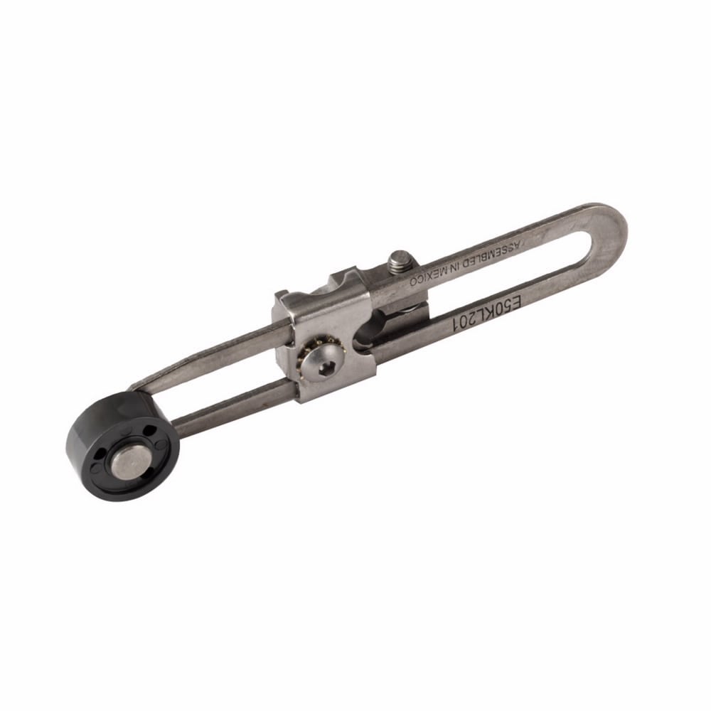 Limit Switch Operator, E50, Accessory, Adjustable roller, 0.32x0.33 in, 1.90 in-oz min. return, Used with side rotary, Nylatron