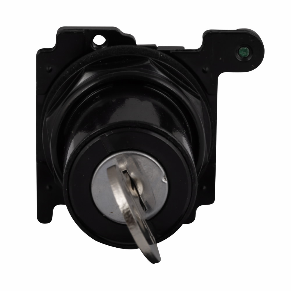 E34, 30.5 mm, Corrosion Resistant, Cam 1, 60? throw, NEMA 3, 3R, 4, 4X, 12, 13, Non-illuminated, Two-position, Key, Left only