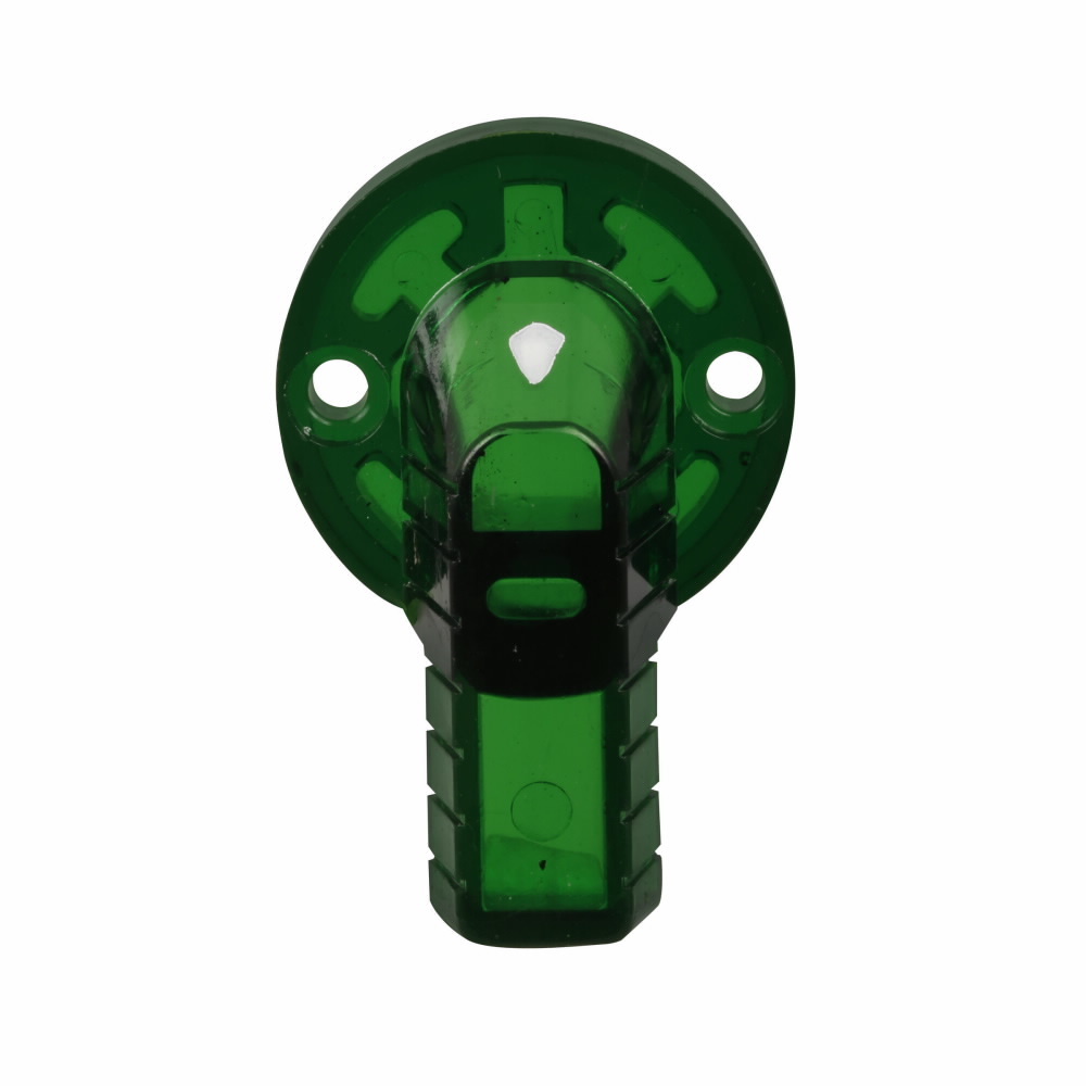 10250T, Lever, 30.5 mm, Heavy-Duty Watertight/Oiltight, Used with Selector switch, illuminated, Green actuator, Blank legend