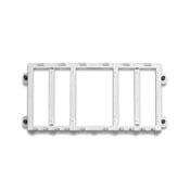 Expansion Plastic Bracket, White