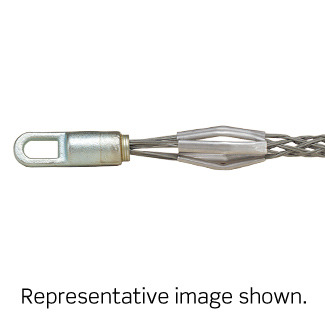 Rotating Eye, Closed Mesh, Double Weave, Heavy Duty, Pulling Wire Mesh Grip, 2.00 to 2.49 Cable Diameter, Medium Length