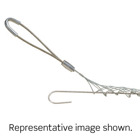 Offset Eye, Split Rod Mesh, Single Weave, Heavy Duty, Pulling Wire Mesh Grip, .620 to .740 Cable Diameter, Medium Length