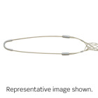 Single U Eye, Closed Mesh, Single Weave, Bus-Drop Duty, Support Wire Mesh Grip .300, .430 Cable Diameter