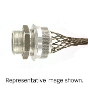 3/4-Inch, Straight, Male, Aluminum Body, Deluxe Cord Sealing Strain-Relief, .625 to .750 Cord Range