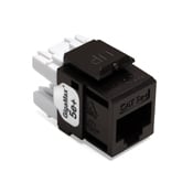 GigaMax 5e+ QuickPort Connector, CAT 5e, brown