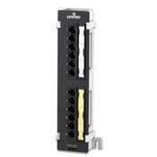 GigaMax 5E Universal 12-Port Patch Block, Cat 5E 10.0-inchH X 2.3-inchW