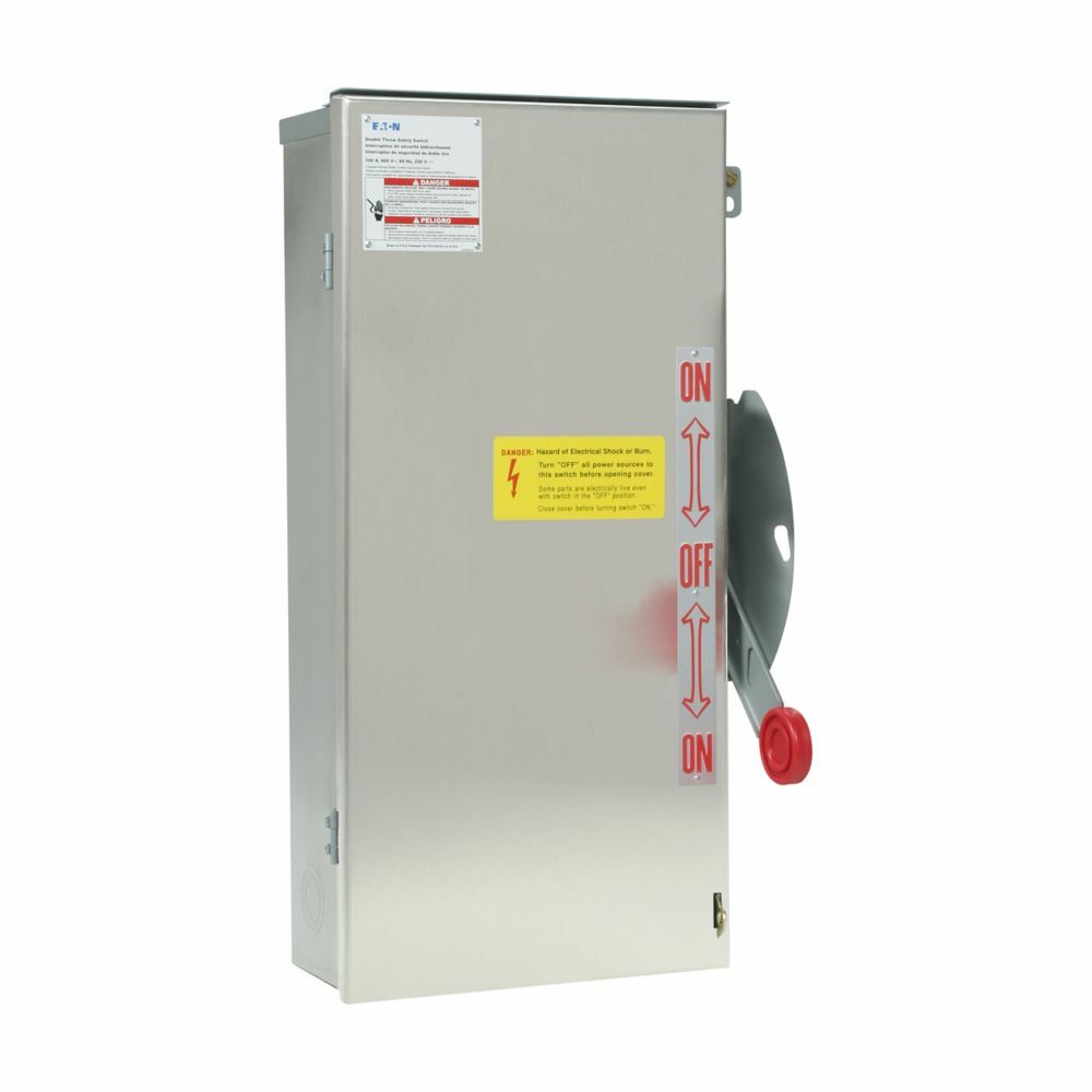 HDDT, 30 A, N4X, 3-pole, 600 V, 250 Vdc
