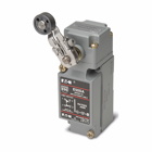 Eaton E50 NEMA heavy duty plug-in limit switch operator, Lever for Side Rotary Switches, Lever: Die Cast Zinc, Roller: Powdered Metal - Super Oilite enclosure