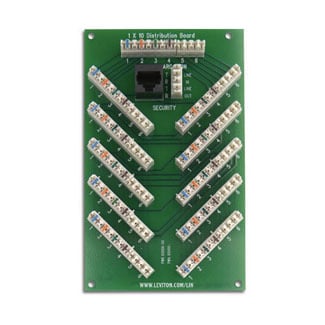 1 X 10 (6-Line) Bridged Telephone Expansion Board