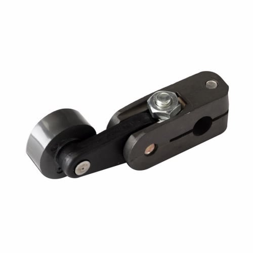 E50 Series Limit Switch Operator, Lever: Aluminum, Lever for Side Rotary Switches, Roller: Nylatron enclosure