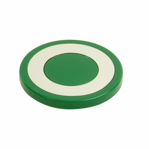 10250TB61 Blank Heavy Duty Oiltight/Watertight Operator Button, 40 mm, NEMA 1/2/3/3R/4/4X/12/13/IP65 NEMA Rating, Round Shape, Die-Cast Zinc/Plastic